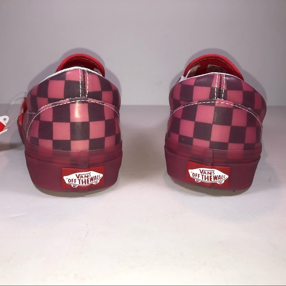 Vans Slip On Translucent Rubber Hibiscus Sneakers - Picture 5 of 7